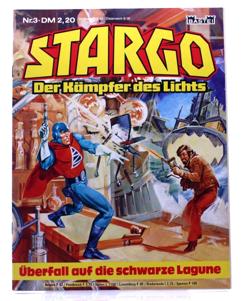 STARGO - Der Kämpfer des Lichts Comic Magazin Nr. 3: Überfall auf die schwarze Lagune